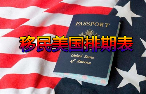 美国移民5月职业移民和亲属移民排期 美国移民排期表