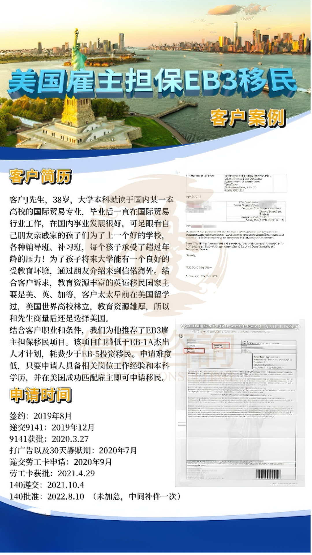 美国雇主担保移民